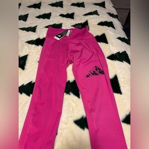 Adidas Pink Athletic Leggings